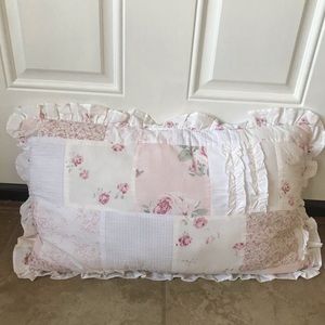 Floral double sided pillow